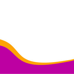 Abstract divider shape. Business Separator Footer Illustration.