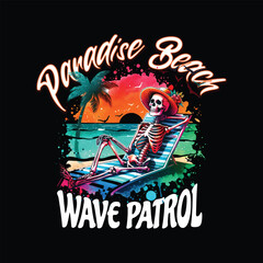 summer t-shirt design