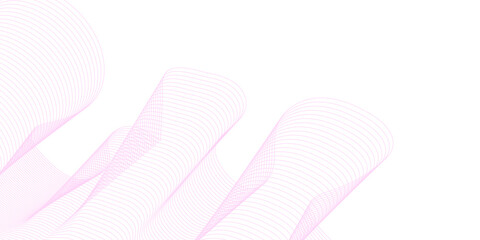 Pink abstract wave design pattern with grey lines vector art illustration texture
