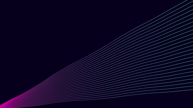 4k seamless Dark and vibrant diagonal gradients with line waving with Background