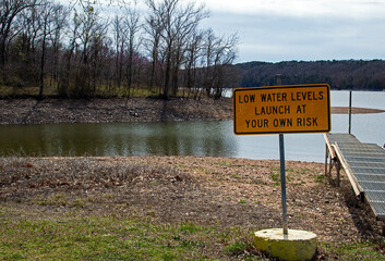 Law water warning and precaution