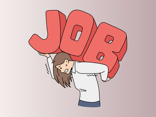 Employee Struggling with Heavy Workload and Career Responsibility