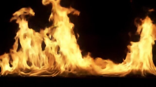 Infernos Dance - A Fiery Display of Heat and Light.