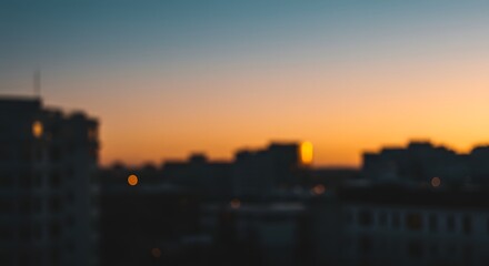 The soft, fading light of the end of the day.