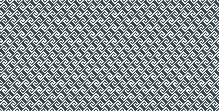 greek seamless pattern. old ancient ornament with key element. Abstract black and white geometric line. Vector background for the fabric cloth, ceramic floor, ornament textile, texture