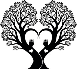 Abstract geometric composition with vibrant color accents