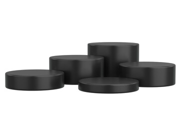 Modern Product Podium. 3D Backdrop. 3D illustration.