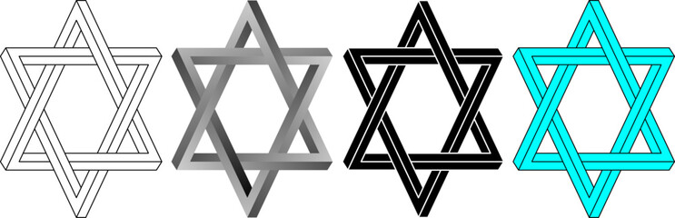 unity triangle illusion set