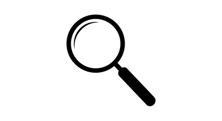 Magnifying Glass Icon Symbol of Search and Discovery 1.