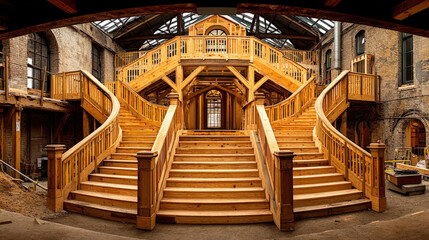 Interior construction site