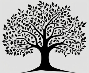 Obraz premium book silhouette vector , black and white illustration isolated on white background