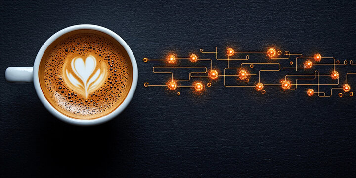 Smart workflow coffee circuit enhances productivity Generative AI