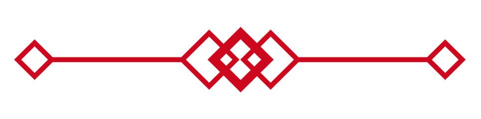Chinese Oriental Border Vector, Traditional Asian Japanese Decorative Corners, Festive Ornaments, and Classic Separator Elements © Kyrie Eleison