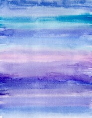 Soft Gradient Watercolor Background with Blue and Purple Hues