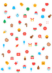 Beautiful Christmas pattern wit. Christmas wrapping paper concept. stock Vector