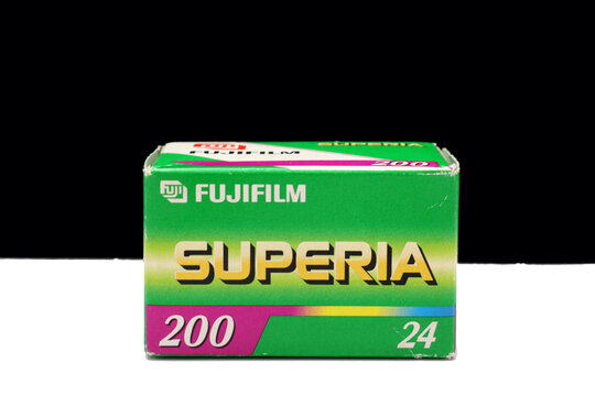Boite de pellicul&eacute; phot argentique de Fujifilm