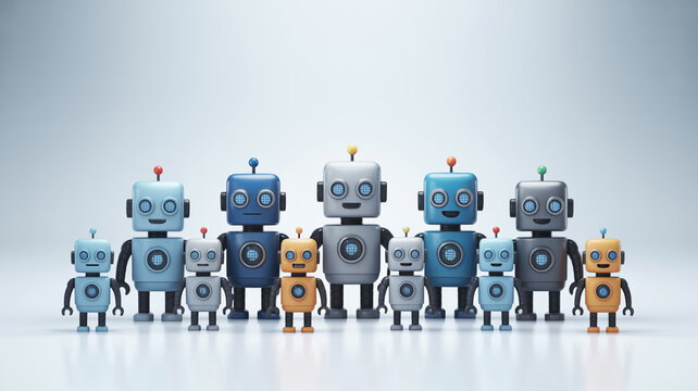 Silhouette vector illustration of a global business people team standing in a concept group meeting