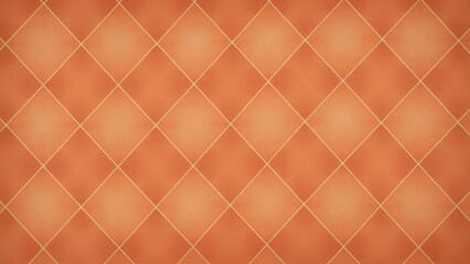 Obraz premium Orange diamond pattern texture isolated on white background