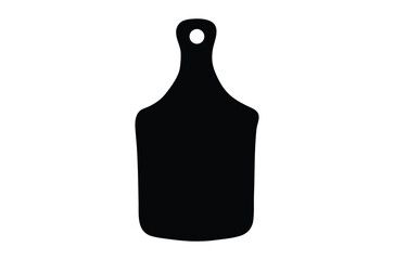 Cattle ear tag silhouette vector, Cow ear tag icon