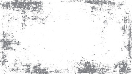 White grunge backdrop with rough dirt and drop style accents for design applications. Minimal abstract grunge texture on white with splattered stain details for edgy design. 