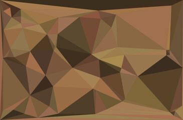 Abstract geometric triangle pattern with colorful mosaic polygon shapes for vector illustration backdrop design