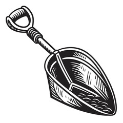 vector illustration of a kitchen knife