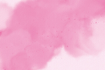 Abstract background texture, soft colors pink and white watercolor gradients hand-painted. High resolution ink texture for design. Blank place for text. Color drops