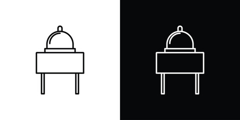 Room service icons vector template, EPS 10 for design