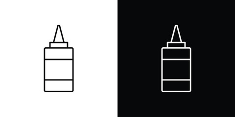 Sauce icons vector template, EPS 10 for design