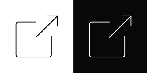 Share icons vector template, EPS 10 for design