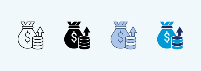 Cost multiple style icon