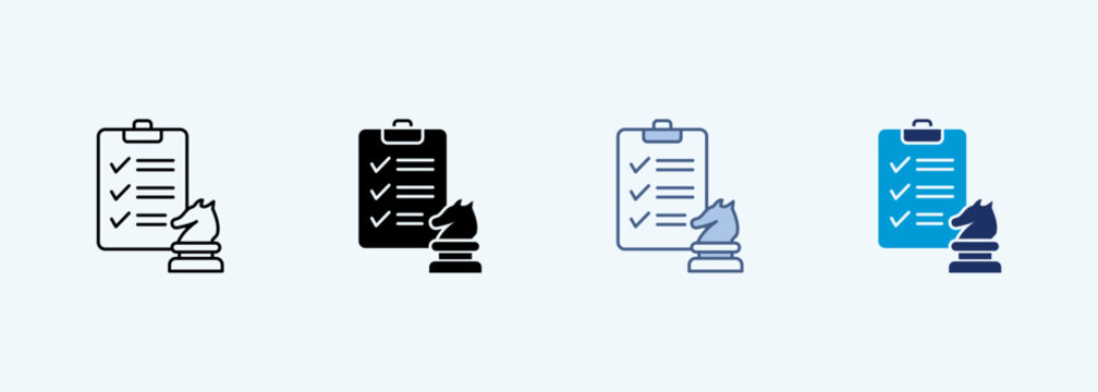 strategy multiple style icon