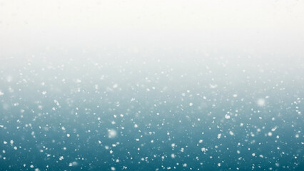 Obraz premium Snow falling background animation winter holiday christmas festive season