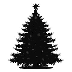 christmas tree vector