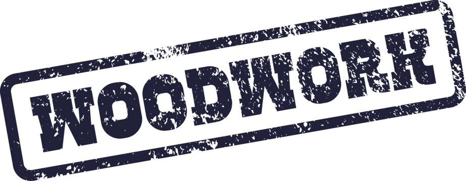 Professional Woodwork Stamp Mark Featuring a Distressed Texture for Creative Design and Business Use - Powered by Adobe