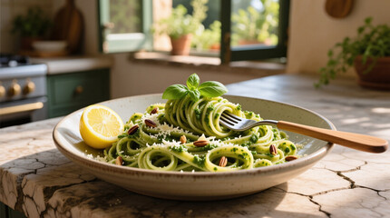 Pesto Linguine