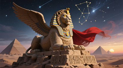 mythical Sphinx creature