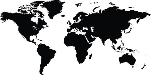 world map vector