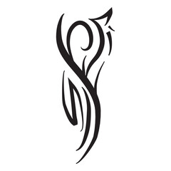 Obraz premium Tribal tattoo shape