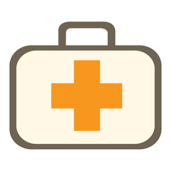 First aid kit icon