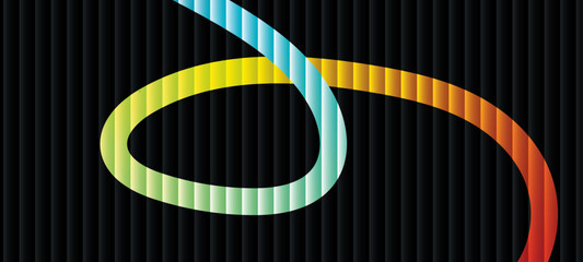 Wavy neon lines and rainbow squiggles form dynamic gradient ribbons. Fluid curves and playful doodle shapes create a bright abstract flow idealabstract colorful background