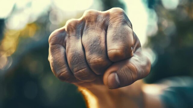 Determination and Power in One Fist