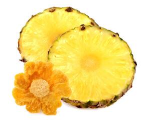 Pineapple  on white background