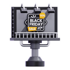 Billboard Advertising for Black Friday Sale