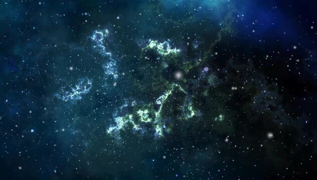 Stunning Cosmic Tapestry A Vibrant Display of Nebulae and Celestial Wonders in Deep Space