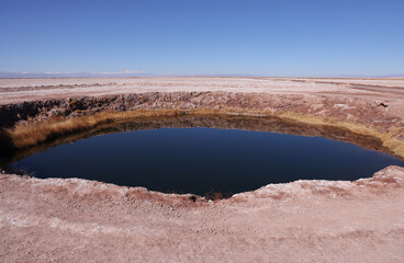 Ojos del Salar in the Atacama Desert, Chile
