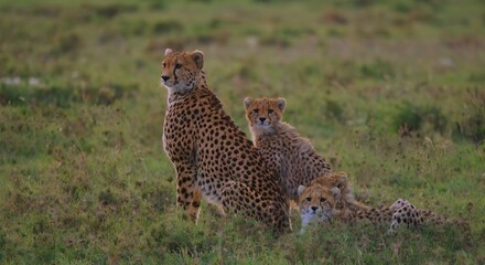 cheetah in serengeti