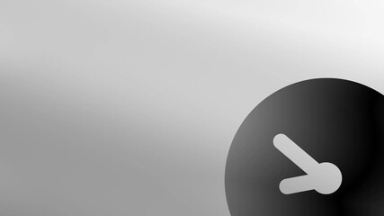 A clean clock symbol over a soft gradient scene conveys the importance of structured planning, thoughtful scheduling, and efficient time use in daily personal productivity.