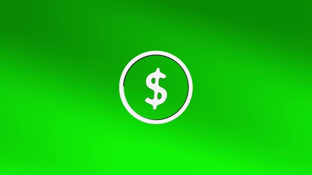 A bold dollar symbol over a bright abstract pattern reflects financial focus, economic ambition, and the strategic mindset needed for smart money decisions and prosperity.