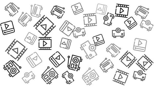 Graphic Design Tools Pattern 